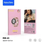 Smart Watch Haino Teko RW43 GT4 (FEMME) – Silver + 3 Bracelets Gratuits