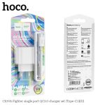 Chargeur HOCO Rapide C109A 18W QC3.0 Avec Câble Type C