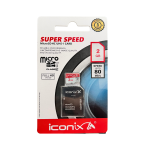 Carte Mémoire ICONIX Classe 10 Micro SDHC 2Go