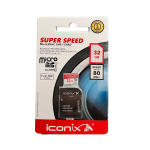 Carte Mémoire ICONIX Classe 10 Micro SDHC 32Go