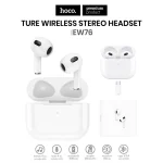 Écouteurs Sans Fil Hoco EW76 - Blanc - Design AirPods 3ème Génération