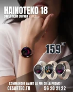 Smart Watch Haino Teko 18 – Super Slim Curved – Gold – Originale