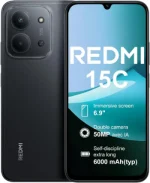 Smartphone Xiaomi Redmi 15C 4G 6Go 128Go – Noir