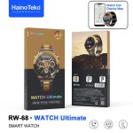 Smart Watch Haino Teko RW 68 – Noir & Gold – Design Luxe Original