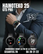 Smart Watch Haino Teko 25 (GT 5 PRO) – Noir – Smartwatch Originale