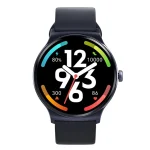 Montre connectée Haylou Solar Lite - Vue de face cadran noir - Smartwatch originale Tunisie