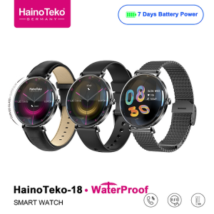 Montre connectée Haino Teko RW-18 Super Slim Curved Gold au meilleur prix en Tunisie.