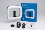 Ring Light rectangulaire LED E-30 avec batterie rechargeable au meilleur prix en Tunisie.