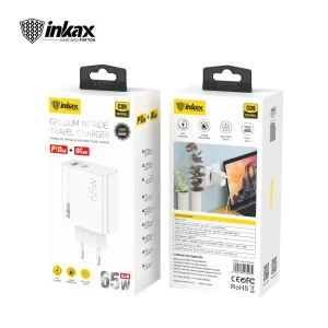 Chargeur Inkax C09 65W GaN ultra rapide prix Tunisie