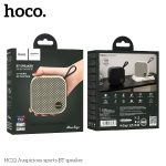 Haut-parleur Bluetooth portable Hoco HC22 blanc laqué original au meilleur prix en Tunisie chez Cesartec.