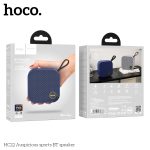 Haut-parleur Bluetooth portable Hoco HC22 bleu original au meilleur prix en Tunisie chez Cesartec.
