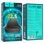 Power Bank Hoco J101B Astute 30000mAh noir original au meilleur prix en Tunisie chez Cesartec.