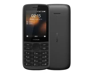 Téléphone portable Nokia 215 noir double SIM au meilleur prix en Tunisie.