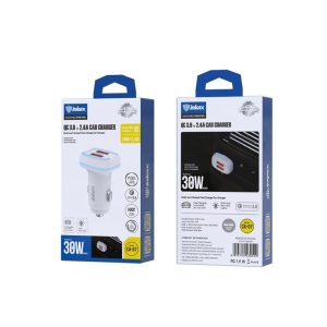 Chargeur voiture Inkax CA-07 30W au meilleur prix en Tunisie