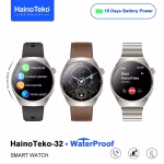 Montre connectee Haino Teko 32 ecran AMOLED incurve silver