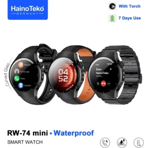 Montre connectee femme Haino Teko RW-74 Mini AMOLED Noir